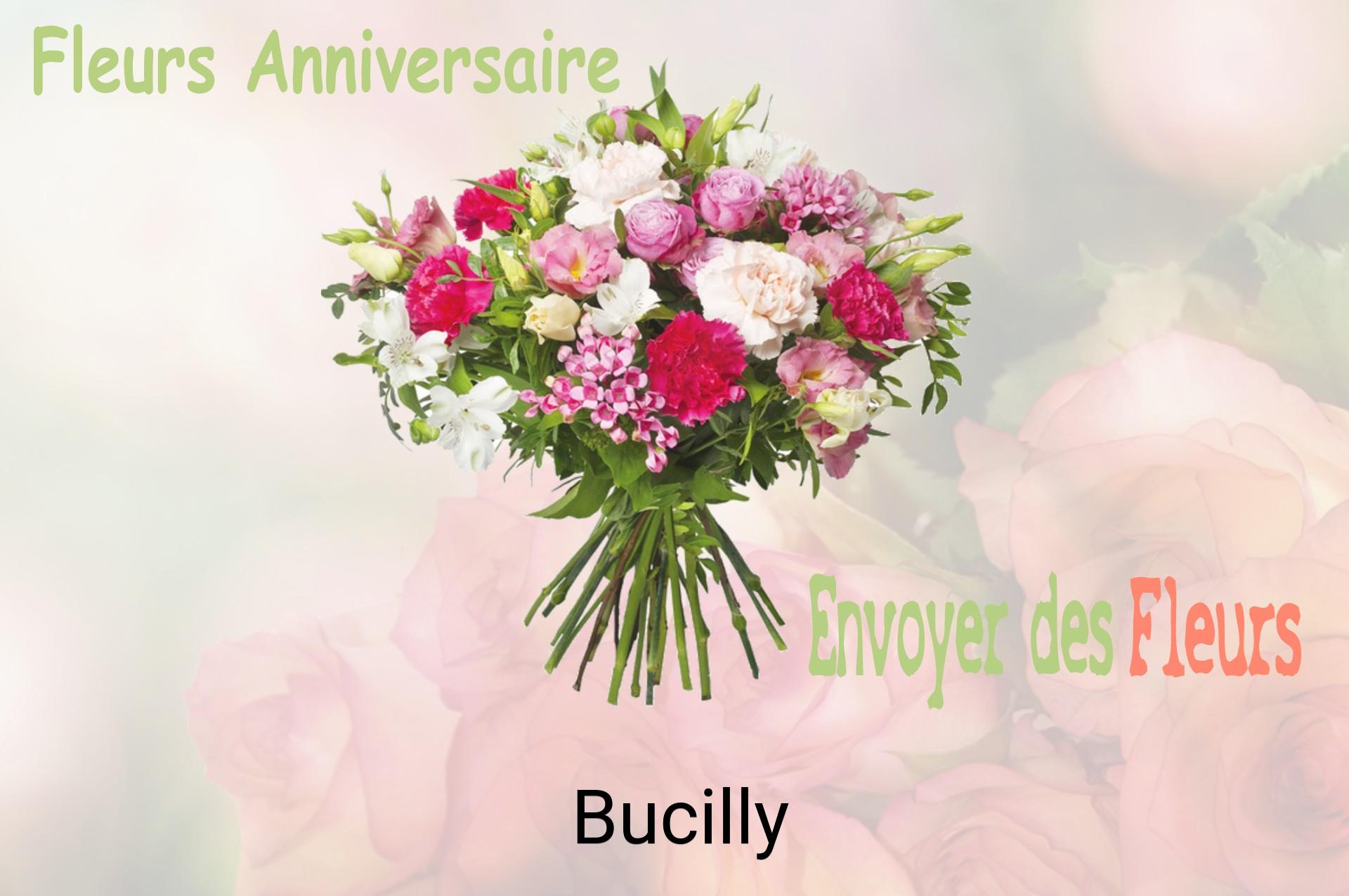 Bouquet de fleurs d’anniversaire livré à Bucilly